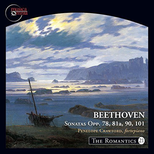 the album cover for Beethoven / Crawford - Sons 78 81A 90 & 101