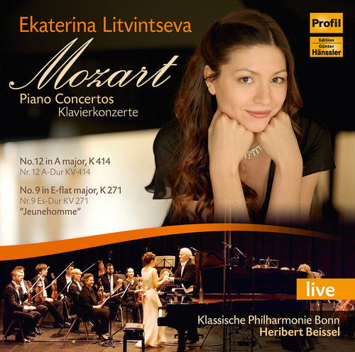 the album cover for Mozart / Litvintseva / Klassische Philharmonie - Pno Cons