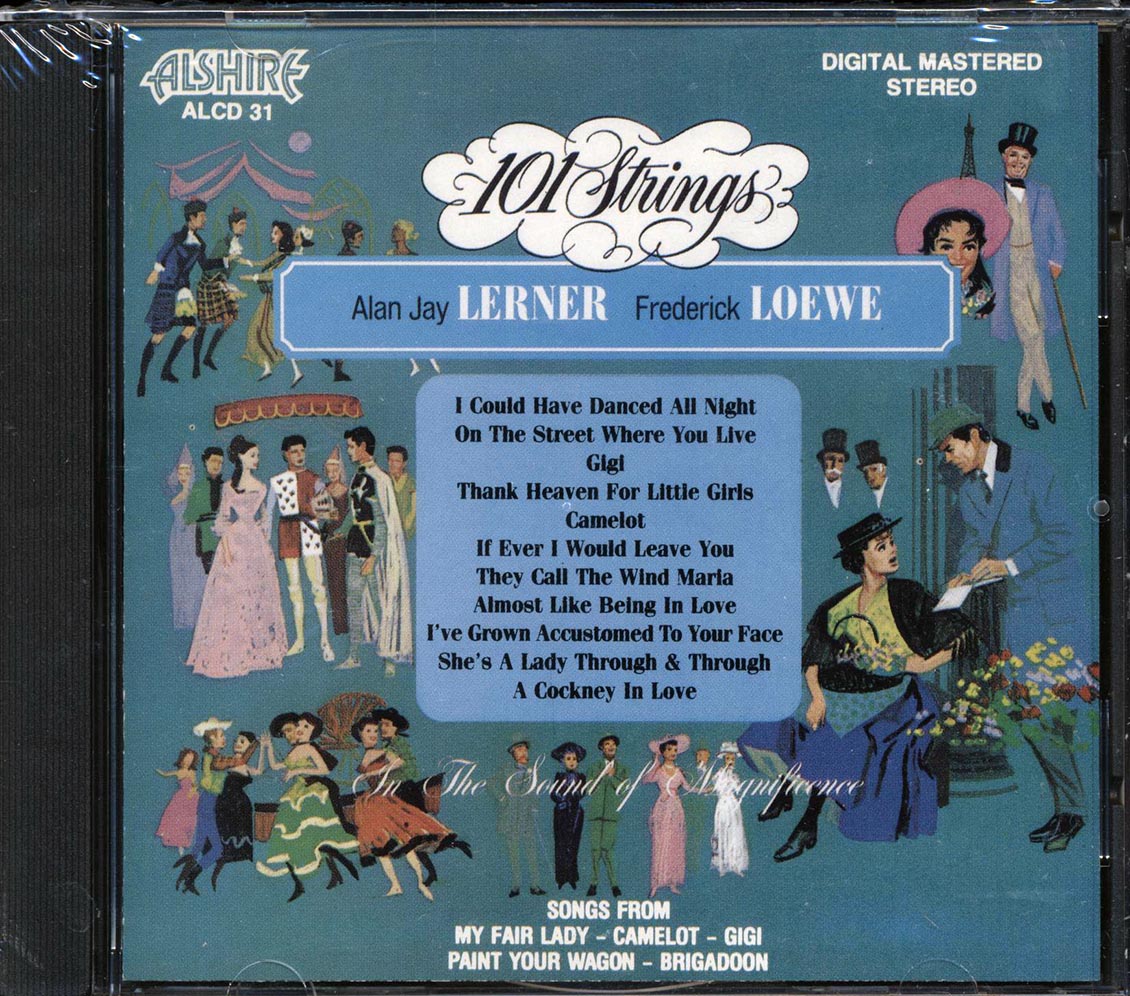 101 Strings - Lerner And Loewe Music CD