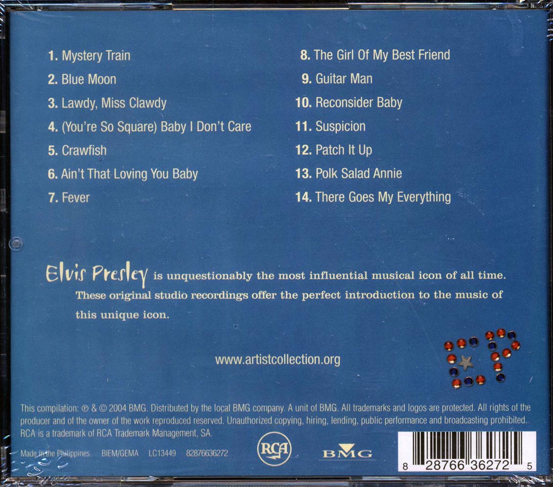 Elvis Presley - Artist Collection Music CD