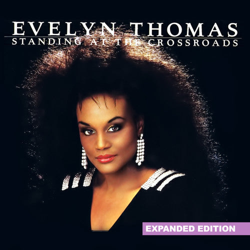 the album cover for Evelyn Thomas - Standing At The Crossroads [Remastered] (Exp)