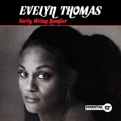 the album cover for Evelyn Thomas - Sorry Wrong Number / Second Best