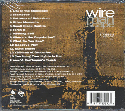 Wire - Manscape (marked/ltd stock) Music CD