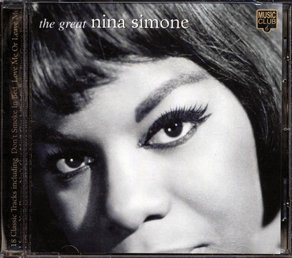 Nina Simone - The Great Nina Simone Music CD