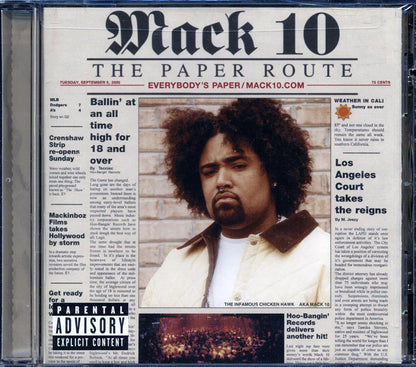 Mack 10 - The Paper Route (marked/ltd stock) Music CD