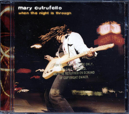 Mary Cutrufello - When The Night Is Through Music CD