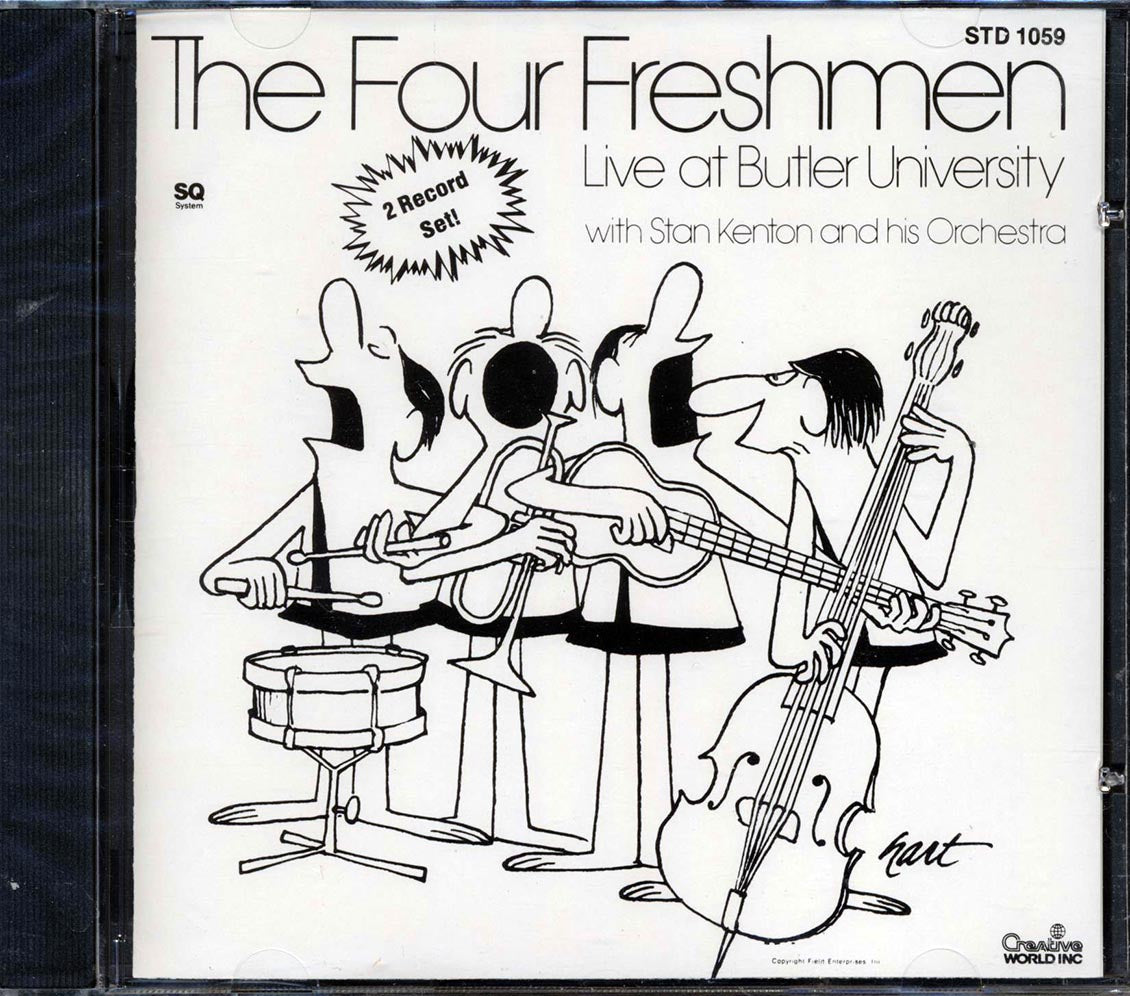 The Four Freshmen, Stan Kenton & His Orchestra - Live At Butler University Music CD