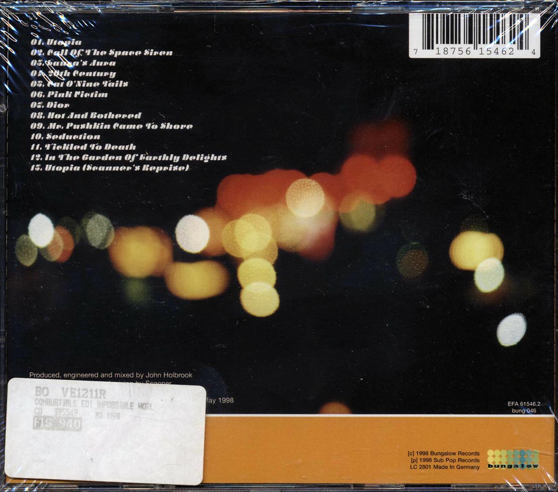 Combustible Edison - The Impossible World Music CD