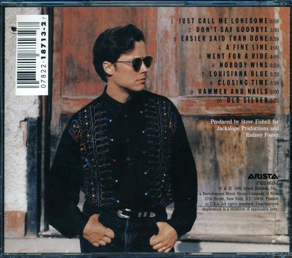 Radney Foster - Del Rio, TX 1959 Music CD