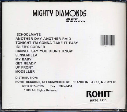 Mighty Diamonds - Get Ready Music CD