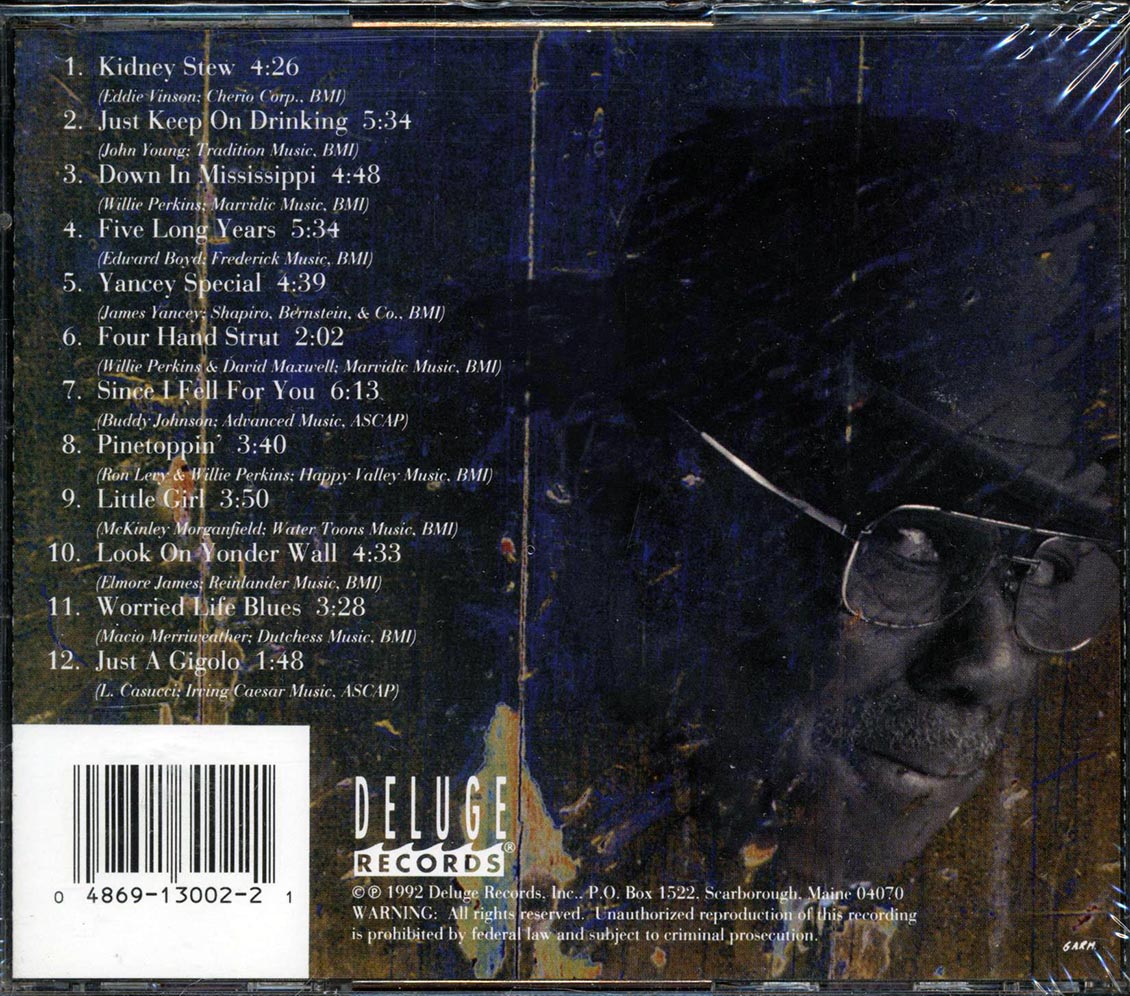 Pinetop Perkins - On Top Music CD