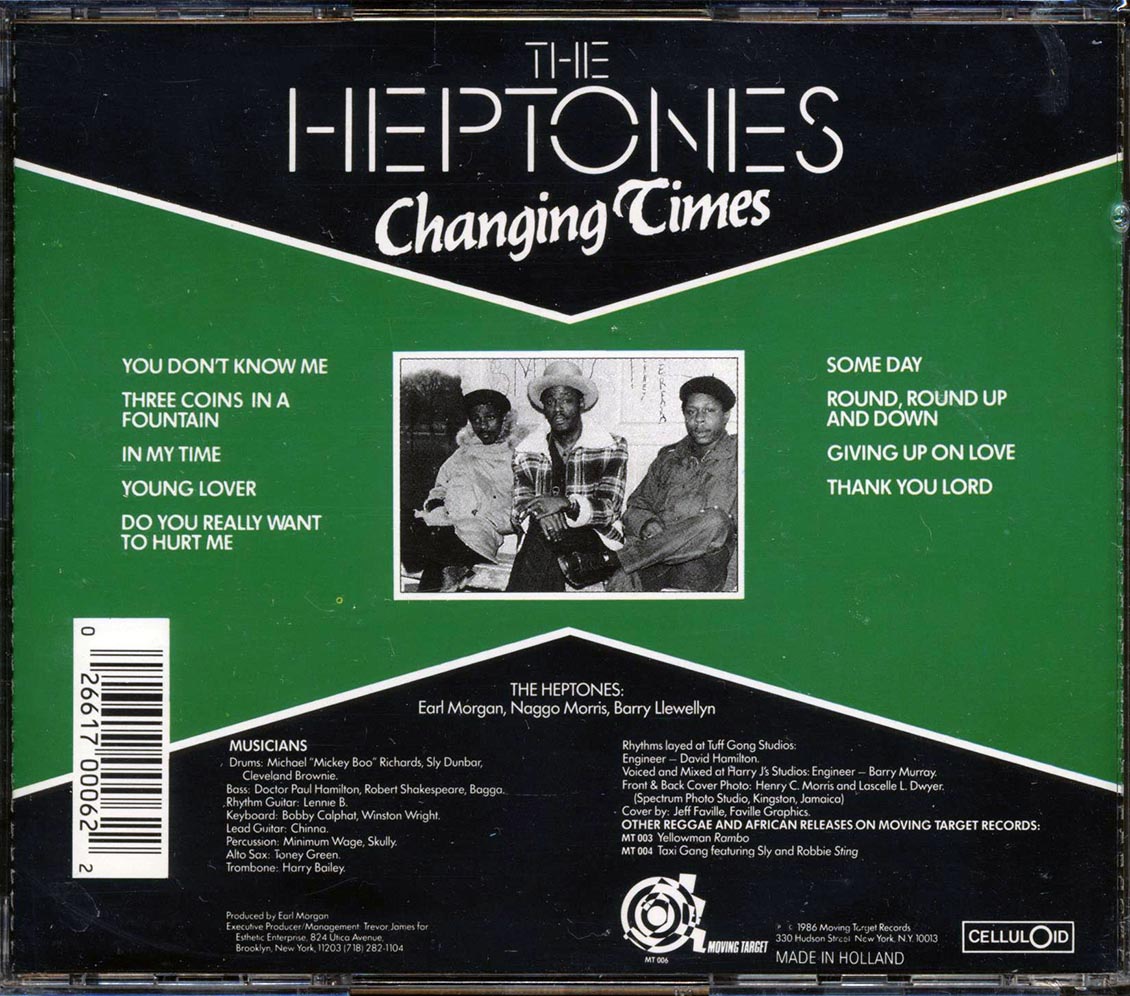 Heptones - Changing Times Music CD