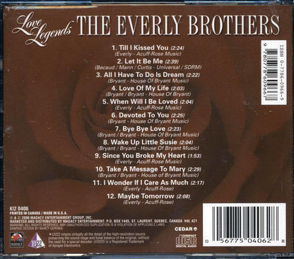 The Everly Brothers - Love Legends Music CD