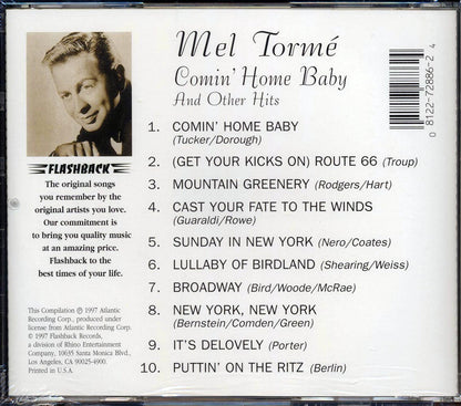 Mel Torme - Comin' Home Baby And Other Hits Music CD
