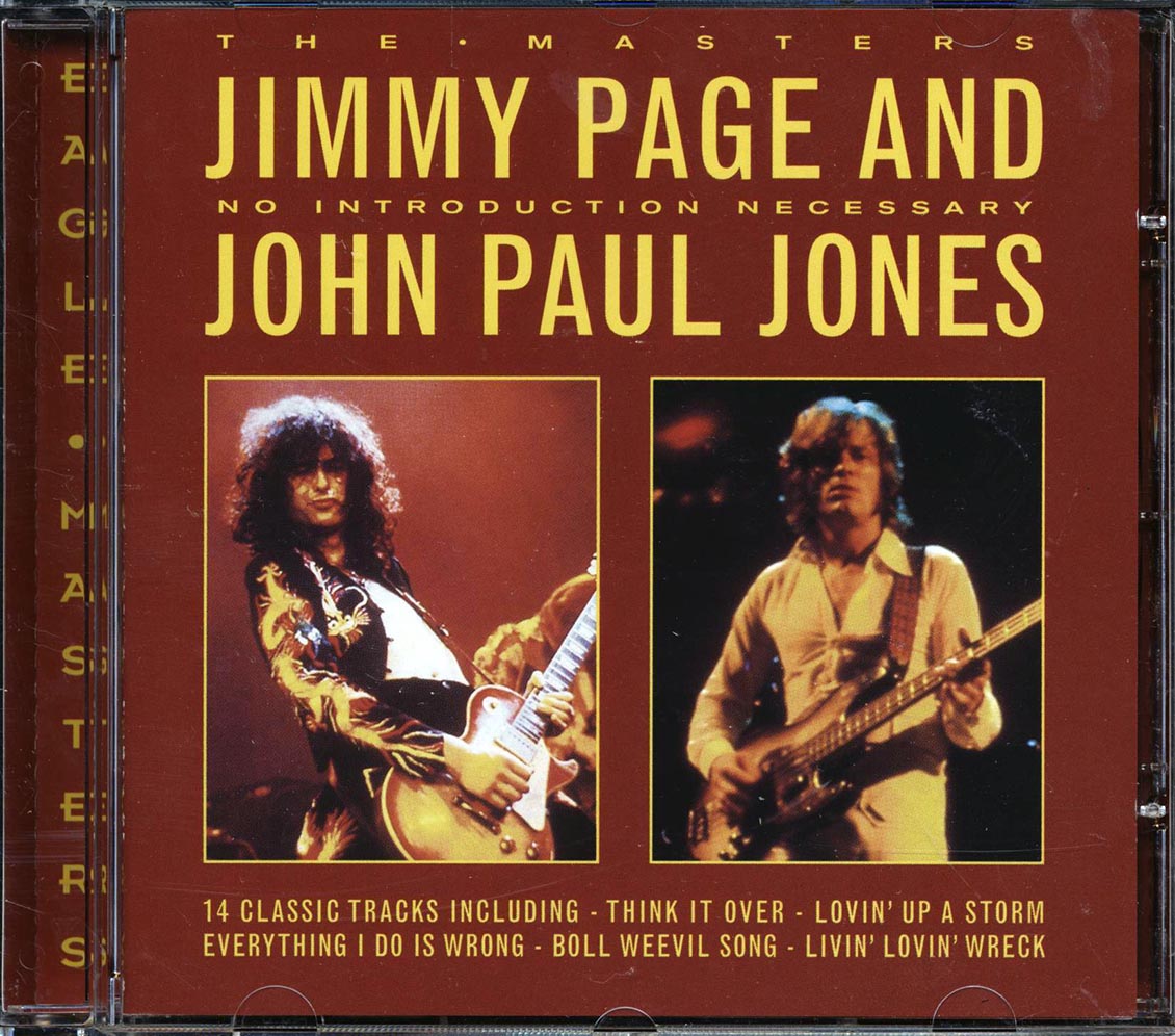 Jimmy Page, John Paul Jones - The Masters: No Introduction Necessary Music CD