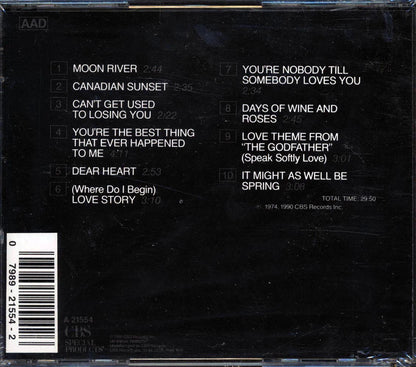 Andy Williams - Moon River Music CD