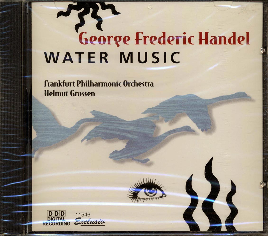 George Frederic Handel, Frankfurt Philharmonic Orchestra, Helmut Grossen - Water Music Music CD