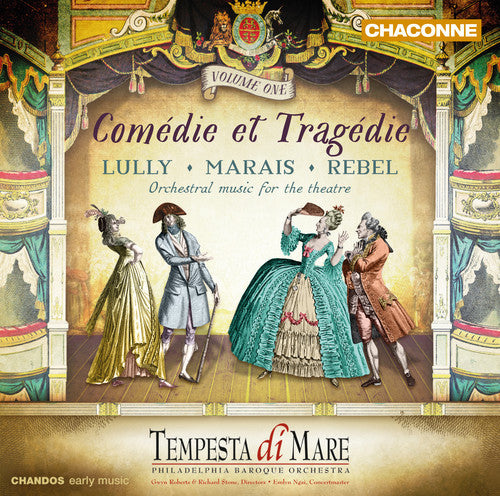 the album cover for Lully / Tempesta Di Mare / Philadelphia Baroque - V 1: Comedie Et Tragedie