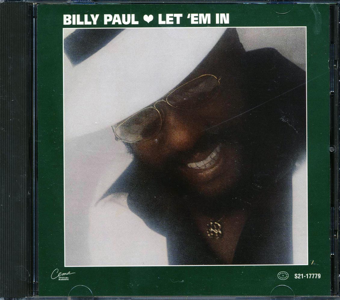 Billy Paul - Let 'Em In Music CD