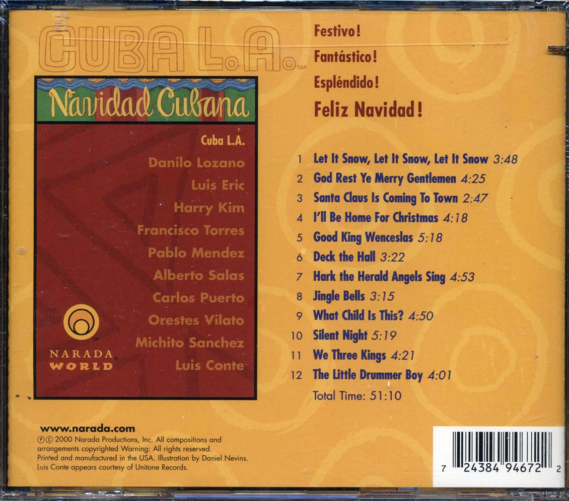 Cuba LA - Navidad Cubana (marked/ltd stock) Music CD