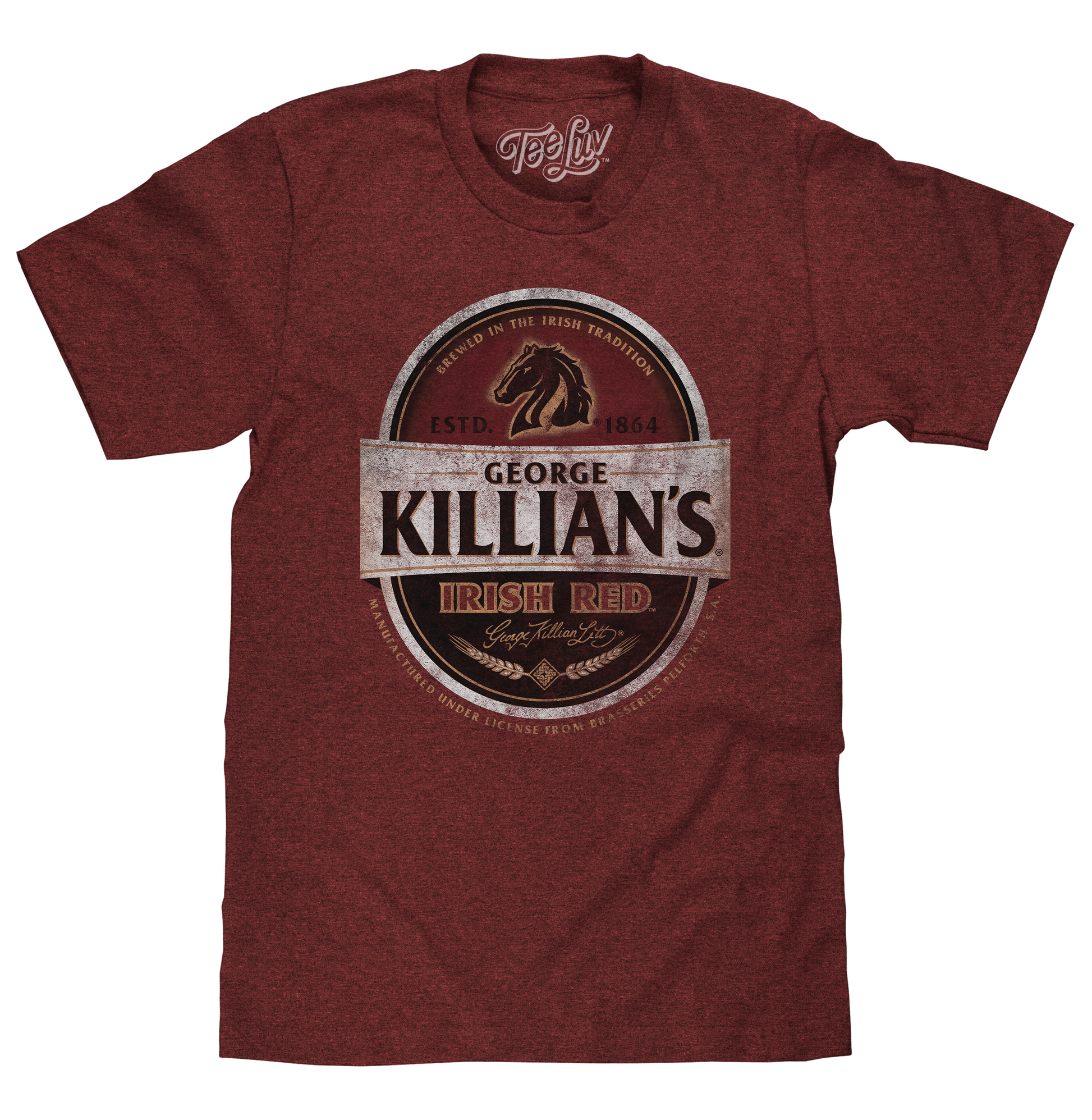 George Killian's Irish Red Lager Logo T-Shirt - Red