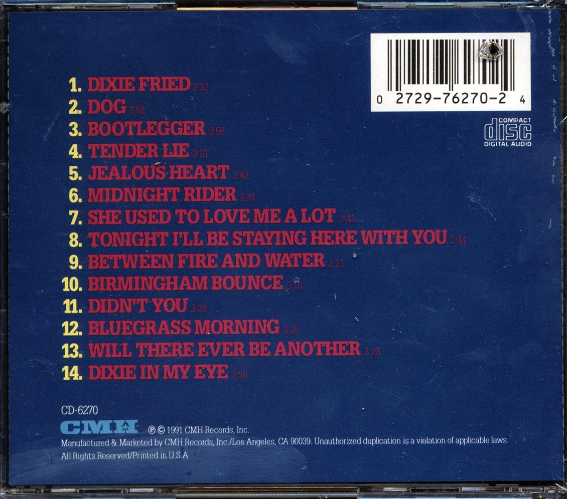 The Eddie Adcock Band - Dixie Fried (marked/ltd stock) Music CD