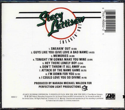 Stacy Lattisaw - Sneakin' Out (marked/ltd stock) Music CD