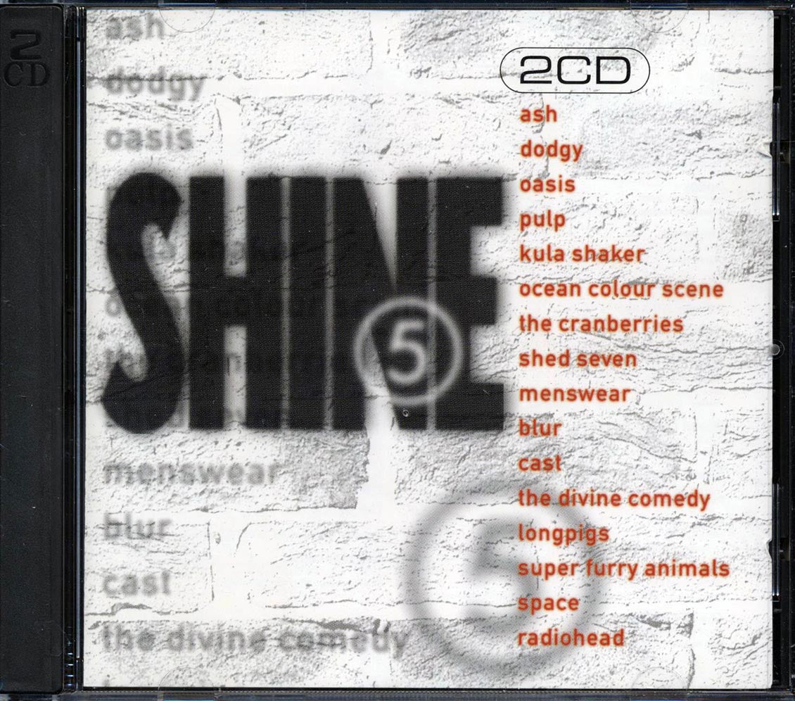 The Cranberries, Blur, Oasis, Ash, Dodgy, Shed Seven, Etc. - Shine 5 (2xCD) Music CD