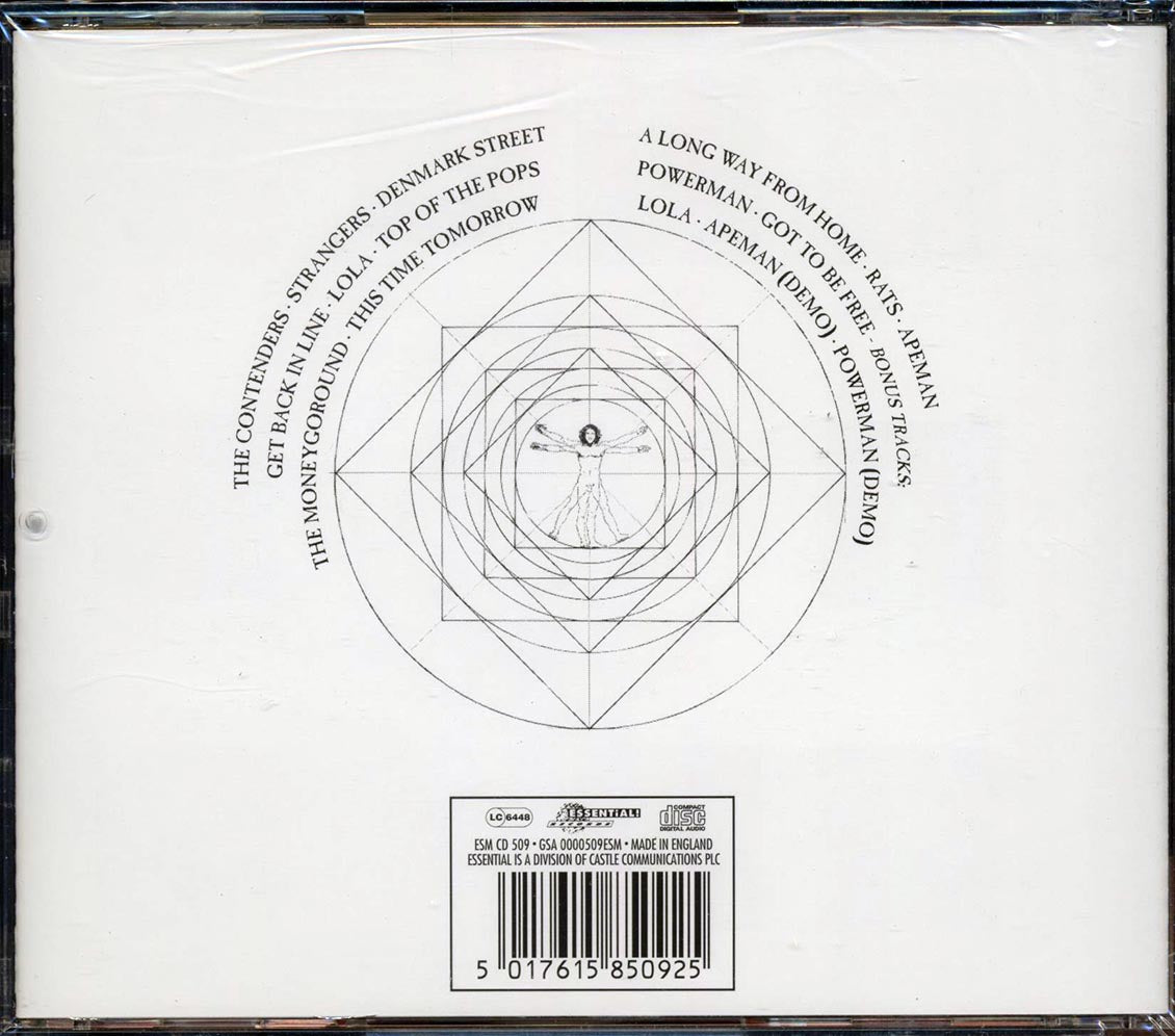 The Kinks - Kinks Part 1 Lola Versus Powerman And The Moneygoround Music CD