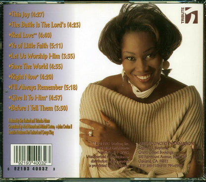Yolanda Adams - Save The World Music CD