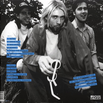 Nirvana Pat O'Brien Pavilion Del Mar Fairgrounds: The Broadcast 1991 December 28th Vinyl Record