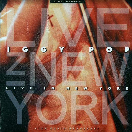Iggy Pop Live In New York: November 14th, 1986 colored Vinyl Record