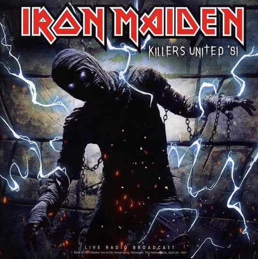 Iron Maiden Killers United '81: De Vereeniging, Netherlands, April 28th Vinyl Record