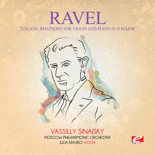 the album cover for Moscow Philharmonic Orchestra - Tzigane Rhapsody for Violin Piano D Major