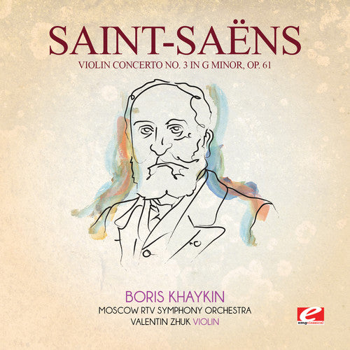 the album cover for Moscow RTV Symphony Orchestra - Violin Concerto 3 in G Min 61