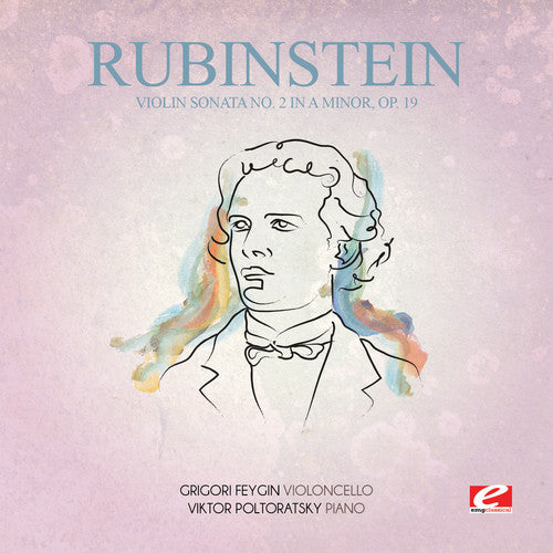 the album cover for Rubinstein - Violin Sonata 2 In A Min 19 [Remastered]