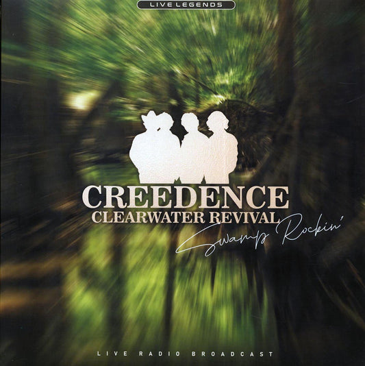 Creedence Clearwater Revival Swamp Rockin': Live Radio Broadcast, KSAN FM, The Fillmore West, San Francisco, July 4th, 1971 green Vinyl Record