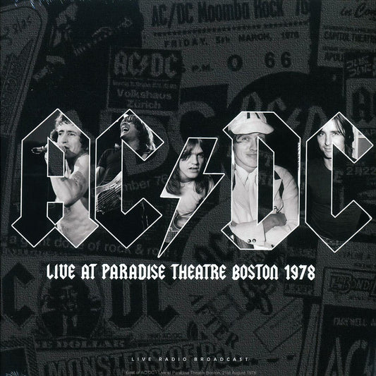 ACDC Live At Paradise Theatre Boston 1978, August 21st Vinyl Record