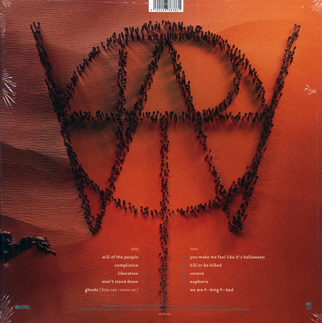 Muse - Will Of The People Vinyl Record