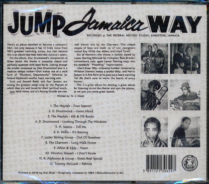 Toots & The Maytals, Don Drummond, Tommy McCook, Roland Alphonso, Etc. - Jump Jamaica Way Music CD
