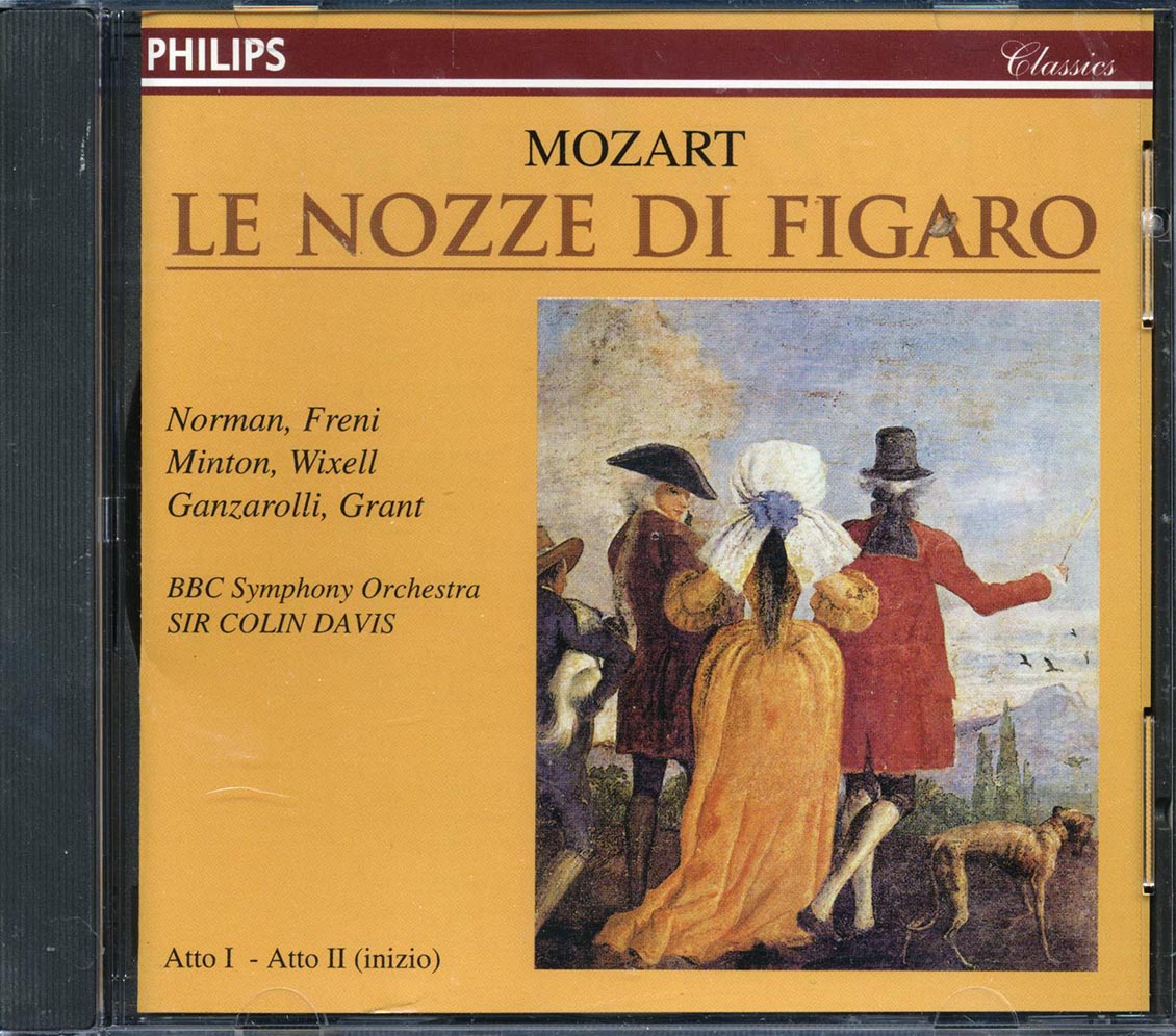 Mozart - Le Nozze Di Figaro Music CD
