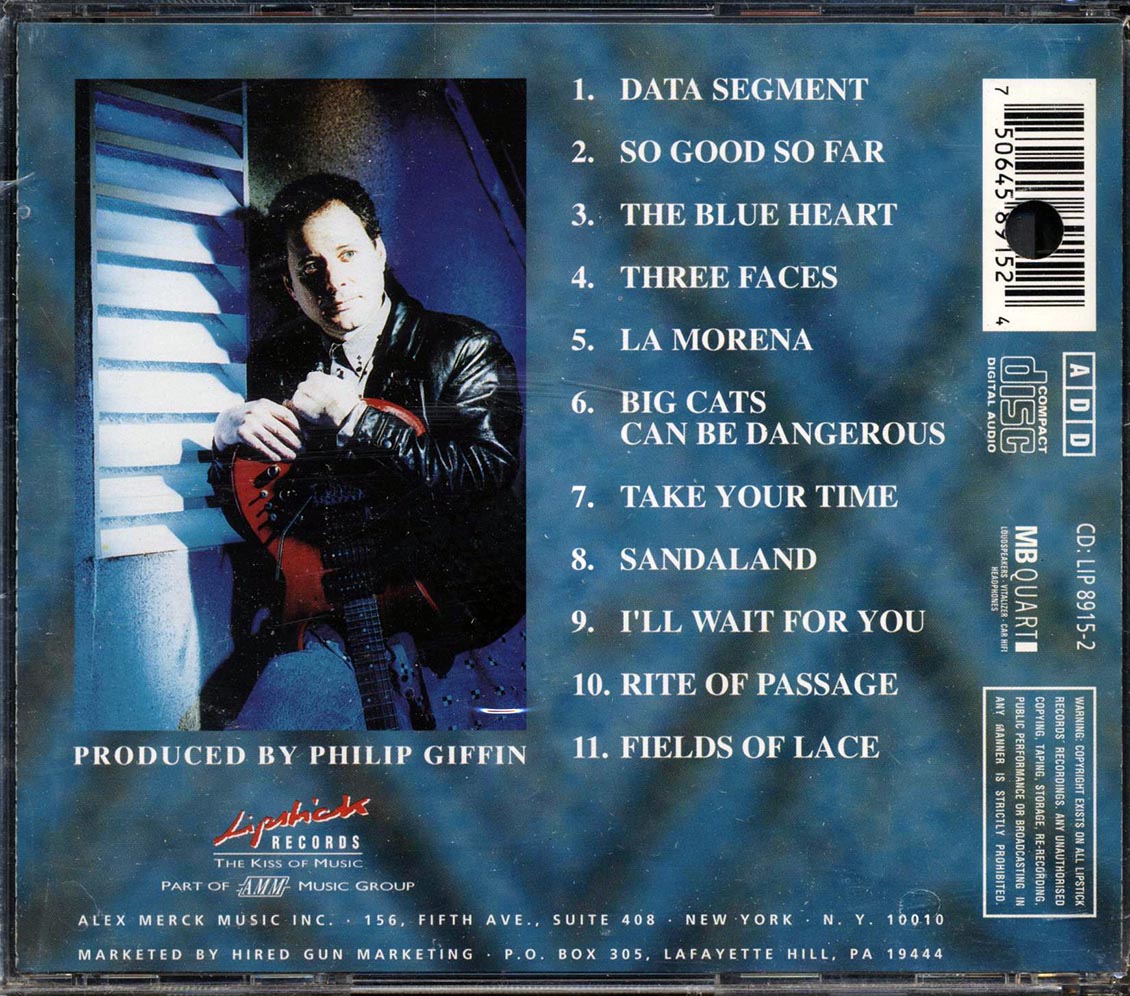 Jeff Richman - The Blue Heart (marked/ltd stock) Music CD