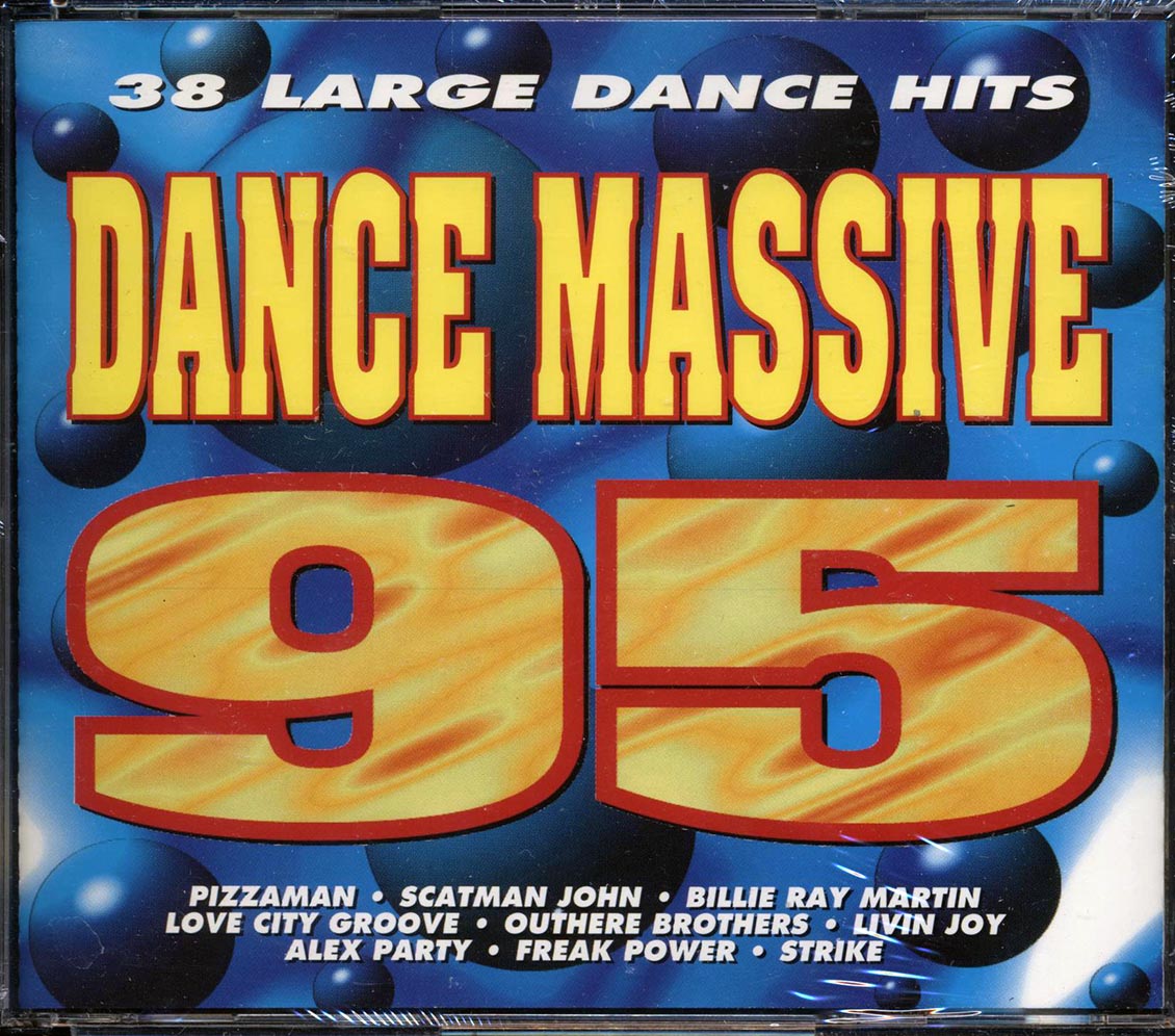 Pizzaman, Scatman John, Billie Ray Martin, Etc. - Dance Massive 95: 38 Large Dance Hits (38 tracks) (2xCD) Music CD