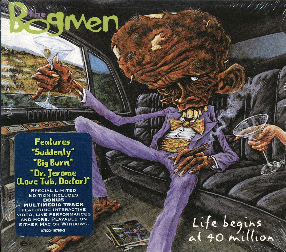 The Bogmen - Life Begins At 40 Million (ltd. ed.) Music CD