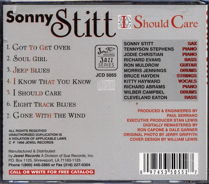 Sonny Stitt - I Should Care Music CD
