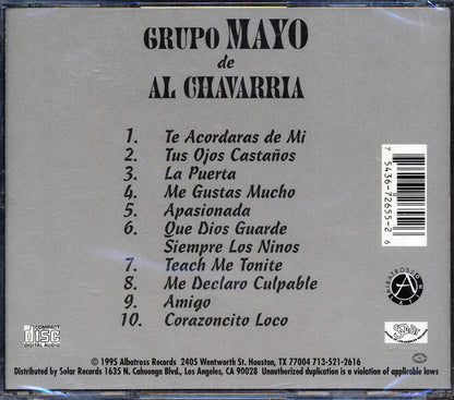 Al Chavarria - Grupo Mayo Del Al Chavarria Music CD