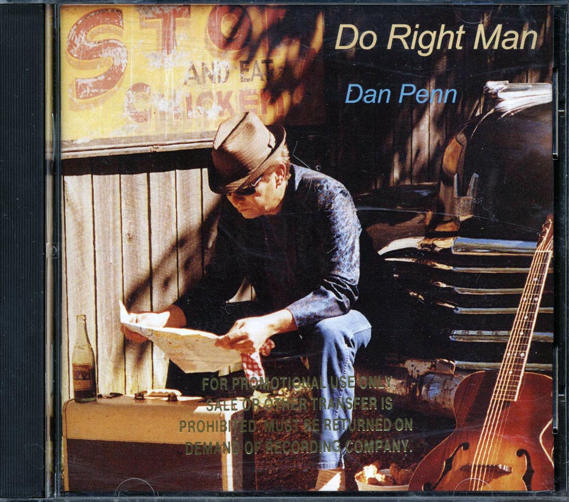 Dan Penn - Do Right Man (promo) Music CD