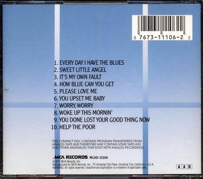 BB King - Live At The Regal Music CD