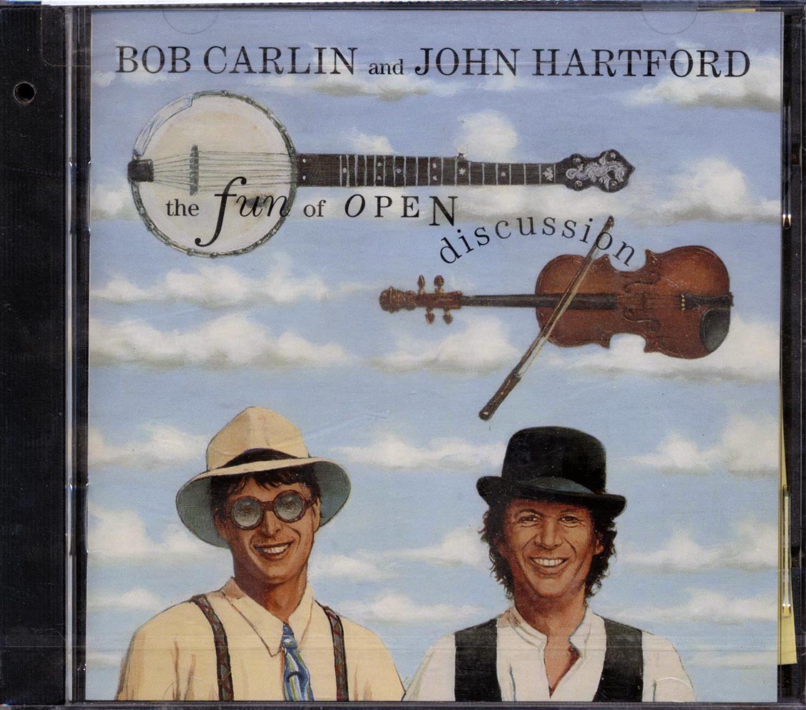 Bob Carlin, John Hartford - The Fun Of Open Discussion (marked/ltd stock) Music CD