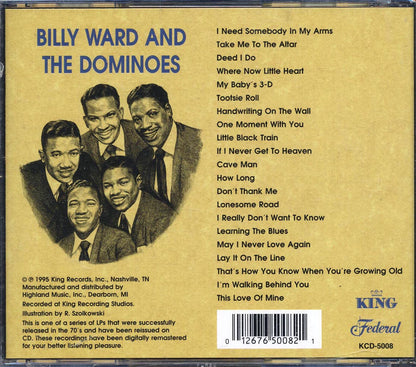 Billy Ward & The Dominoes - 21 Hits Volume 4 Music CD